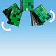 LEGO® Minecraft® Creeper™ igričarski okras in akcijska figura, igrača za sestavljanje 21276