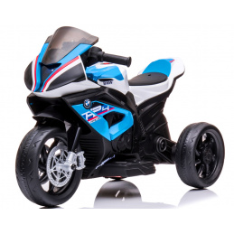 BMW HP4 motocikel modre barve, motocikel na litij-ionsko baterijo