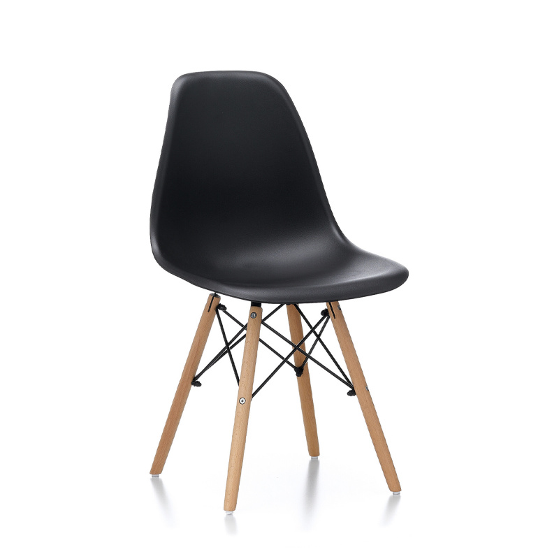 Aga Jedilni stol Črna