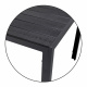 Linder Exclusiv Vrtna miza Milano 90x90x74 cm