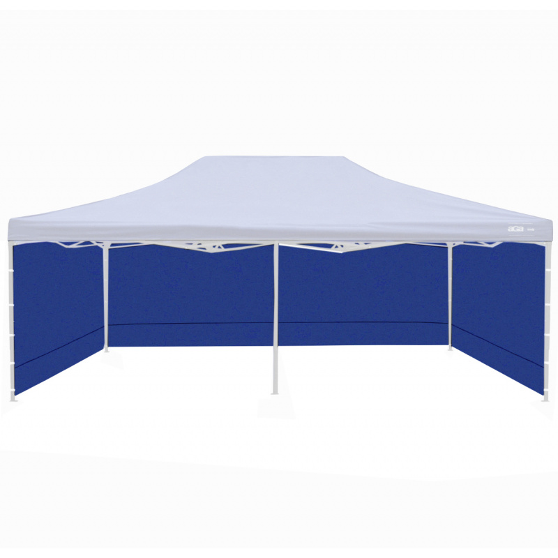 Aga Stranice za prodajni kiosk 3x6m Modra
