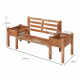 Aga Vrtna klop s koriti 184x59x95 cm