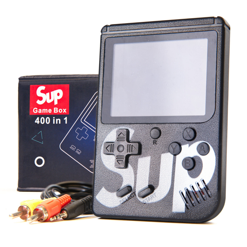 Aga Prenosna konzola Game Box 400 iger črna