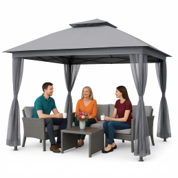 Antracitni vrtni paviljon