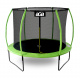 Aga SPORT EXCLUSIVE Trampolin 180 cm Svetlo zelena + zaščitna mreža