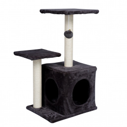 Aga Praskalnik za mačke 30x45x70 cm Črna