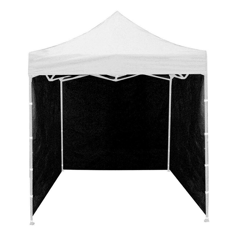 Aga Stranice za prodajni kiosk 2x3m Črna