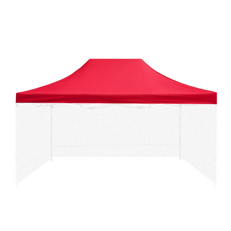 Aga Streha za prodajni kiosk 3x4,5m Rdeča
