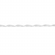 Svetlobna zavesa 138 LED USB hladno bela KS19756
