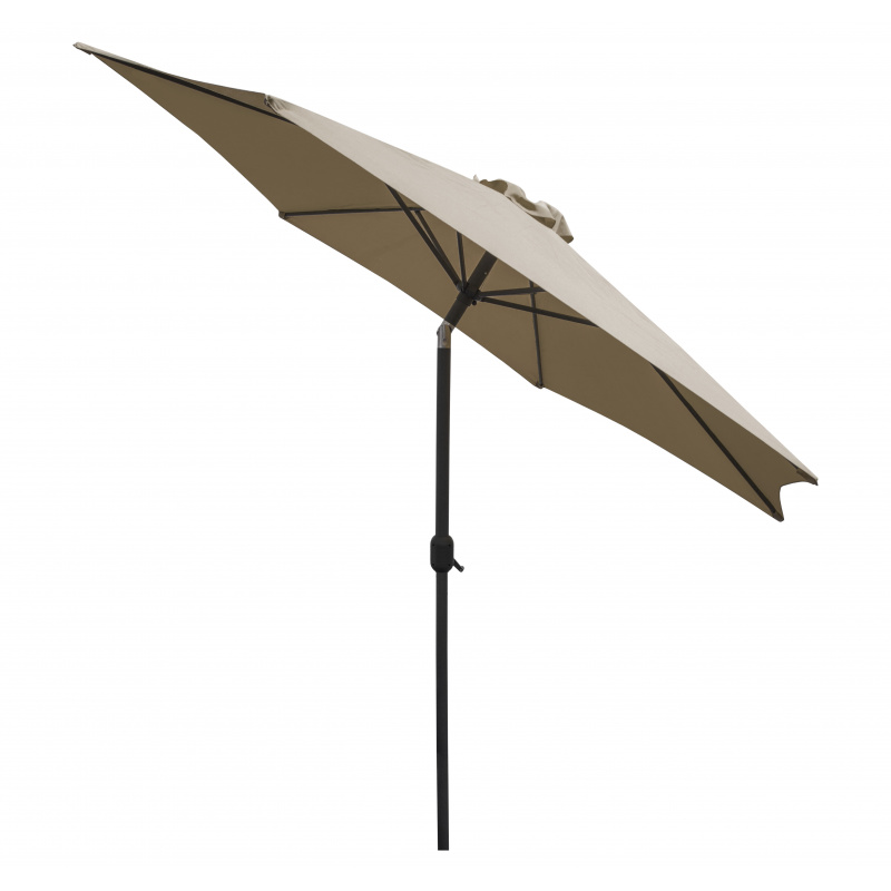 Linder Exclusiv Nagibni senčnik 250 cm Sivo-rjav