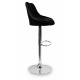 Aga 2x Barski stol Črna