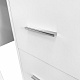 Aga Toaletna mizica z ogledalom in LED-osvetlitvijo + tabure MRDT29 Bela