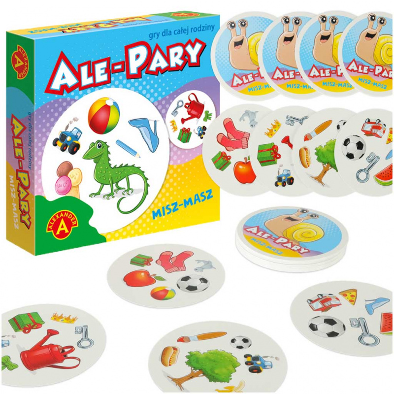 ALEXANDER Ale Pary- Kartna igra Misz masz