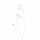 Slušalke z žično povezavo Lightning Bele