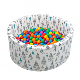 Aga Suhi bazen 90x40 cm z žogicami Teepee 2DZ261 - 2. Kakovost