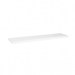 Aga Stenska polica 100x23,5 cm Bela 2DAZ554 - II. Kakovost