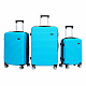 Aga Travel Komplet potovalnih kovčkov MR4651 Svetlo modra