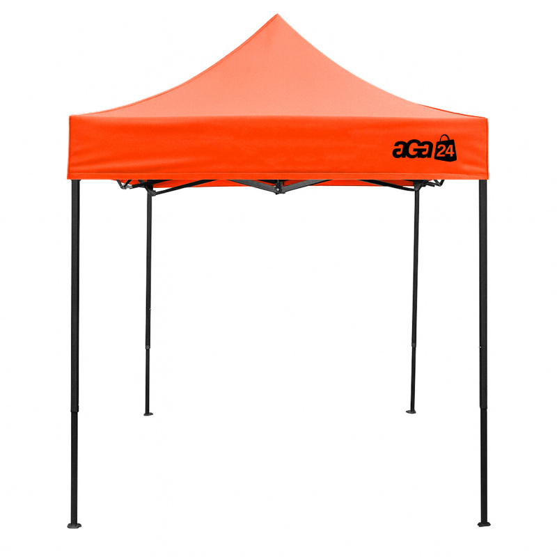 Aga Prodajna stojnica brez stranic 2x2 m Oranžna