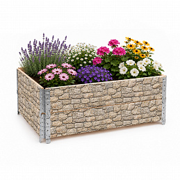 Aga Dvignjena greda 120x80x40 cm Kamen