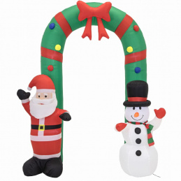 Napihljiv božični lok