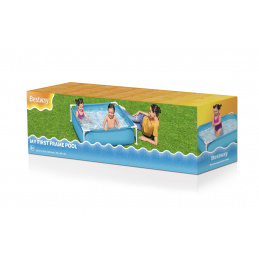 BESTWAY Kvadratni vrtni bazen 122x122x30,5 cm za otroke 2+
