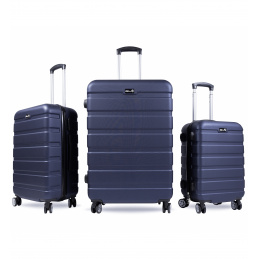 Aga Travel Komplet potovalnih kovčkov MR4650 Modra