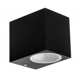 LED zunanja svetilka B7157 - GU10 - 9 x 8 x 6,5cm - črna - IP44