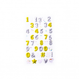 Aga4Kids Samolepilne številke DS8101ZC