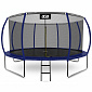 Aga SPORT EXCLUSIVE Trampolin 430 cm Temno modra + zaščitna mreža + lestev