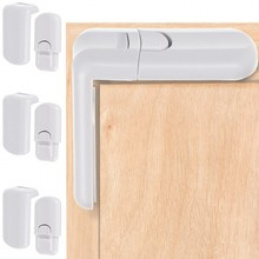 Zaščita za omarico bela 4 kosi Malatec