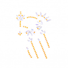 Aga4Kids Samolepilni kamenčki DS8113AF