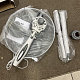 Aga domači ventilator 43 cm bel - II. KAKOVOST 6DAZ2505