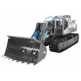 Sestavljiv komplet gradbenih vozil 3 v 1 za otroke 8+ Hidravlični pogon + gradbeni deli 168 el.