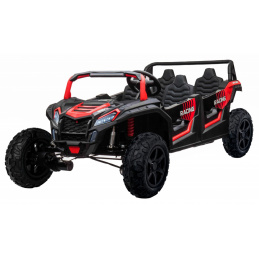 Štirisedežna buggy ATV RACING UTV2000 z li-ion baterijo Rdeča