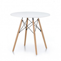 Aga Jedilna miza 80 cm Bela