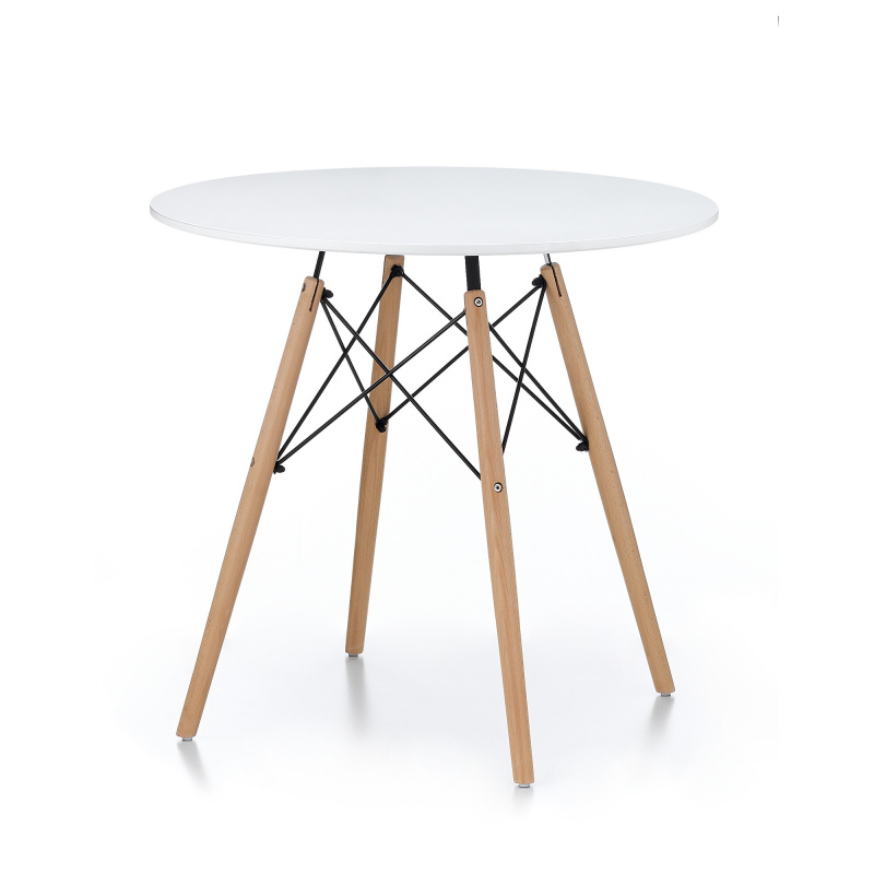 Aga Jedilna miza 80 cm Bela