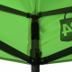Aga Prodajna stojnica brez stranic 2x2 m Zelena