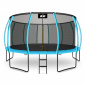 Aga SPORT EXCLUSIVE Trampolin 500 cm Svetlo modra + zaščitna mreža + lestev