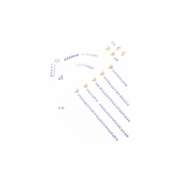 Aga4Kids Samolepilni kamenčki DS8113BH