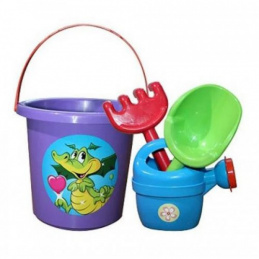 Doloni Komplet za pesek Vijolična