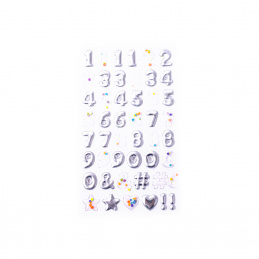 Aga4Kids Samolepilne številke DS8101SC