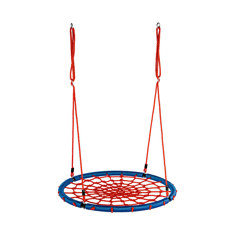 Aga Viseči gugalni obroč 100 cm Modro-rdeč 6DZ078 - II. KAKOVOST