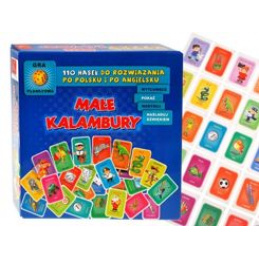 Igra Little puns 110 poljsko-angleških besed. GR0245