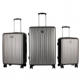 Aga Travel Komplet potovalnih kovčkov MR4667 Temno siva