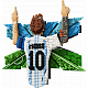 LEGO® Editions Lionel Messi – izkazujemo čast 43018