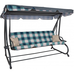 Aga Vrtna gugalnica XXXL COMFORT LUX Square Green