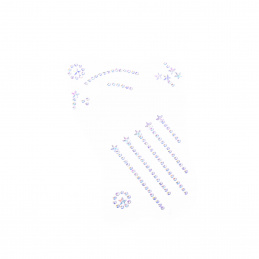 Aga4Kids Samolepilni kamni DS8113BJ