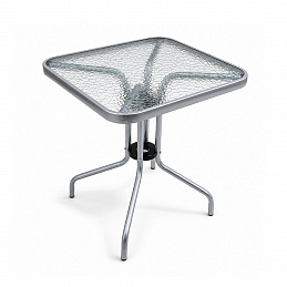 Aga Vrtna miza MR6171-Siva 60x60x70 cm