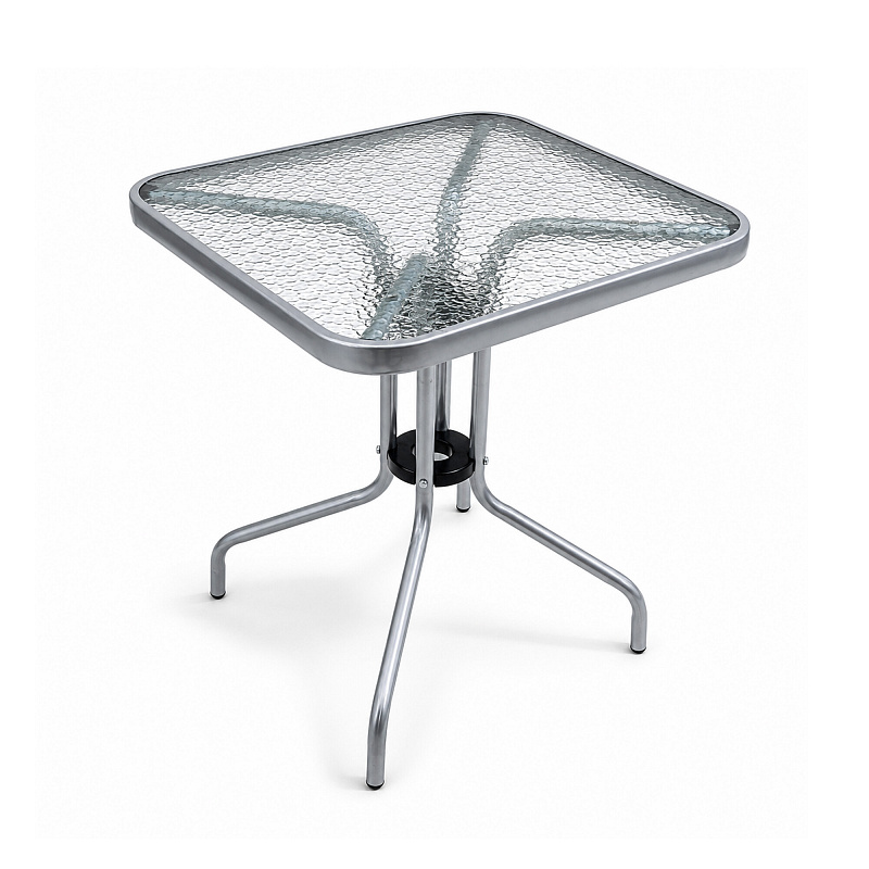 Aga Vrtna miza MR6171-Siva 60x60x70 cm