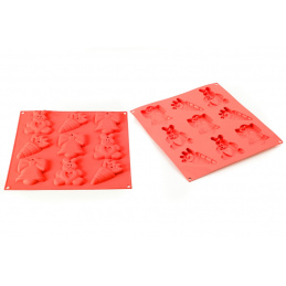 Silikomart Pekač 9-delni set rumena